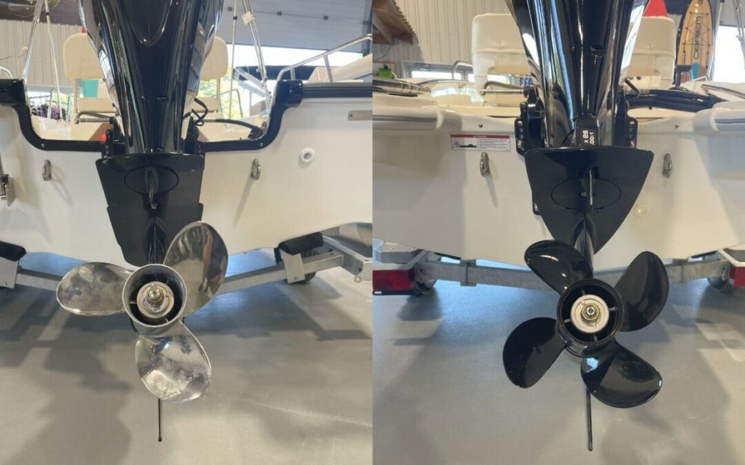 Mercruiser Alpha One 3-Blade Vs 4-Blade Propeller: Performance Comparison